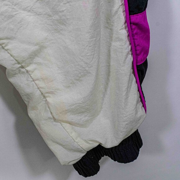 Prince Crest Color Block Windbreaker Zip Jacket Large VTG 90s Tennis Sports - Picture 7 of 10